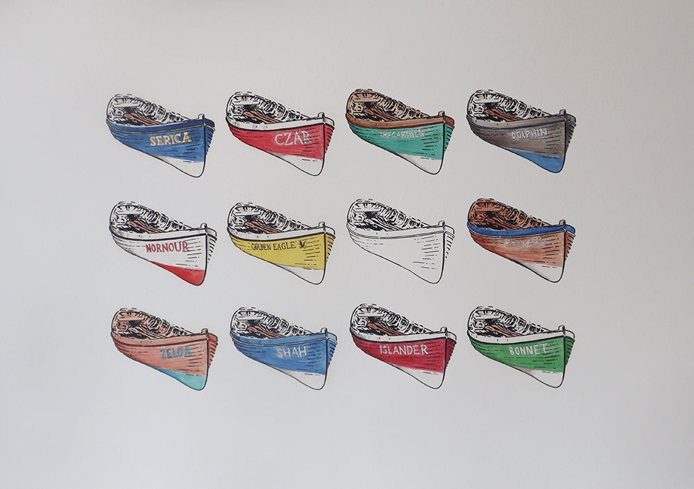 'Island Gigs' Digital Print (Personalised)