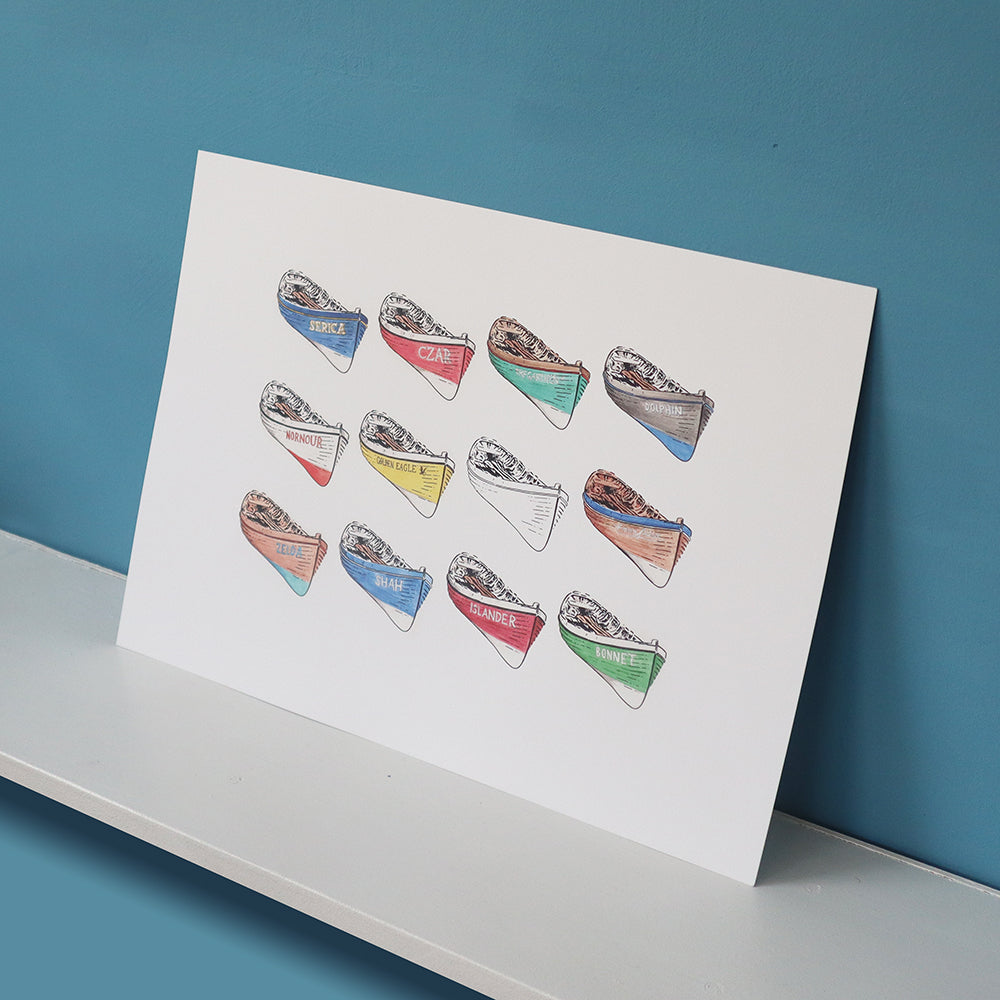 'Island Gigs' Digital Print (Personalised)