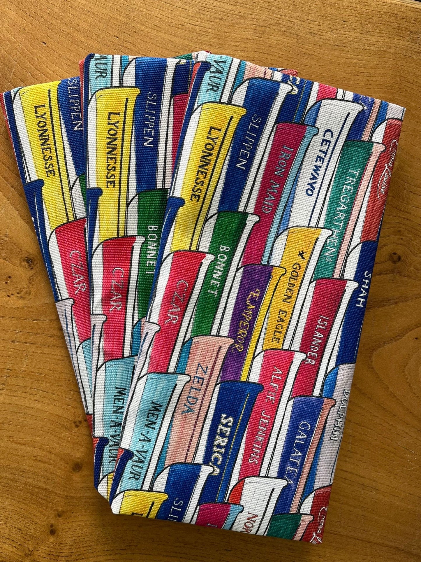 Scilly Gigs Tea Towel