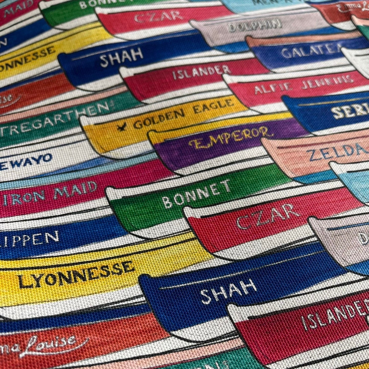Scilly Gigs Tea Towel