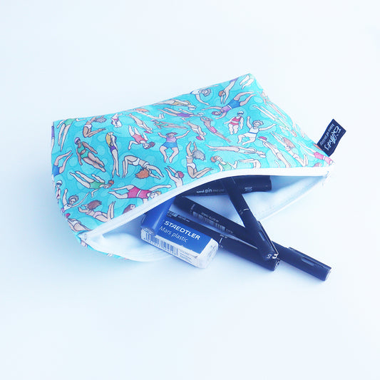 Scilly Swimmers Zipped Pouch