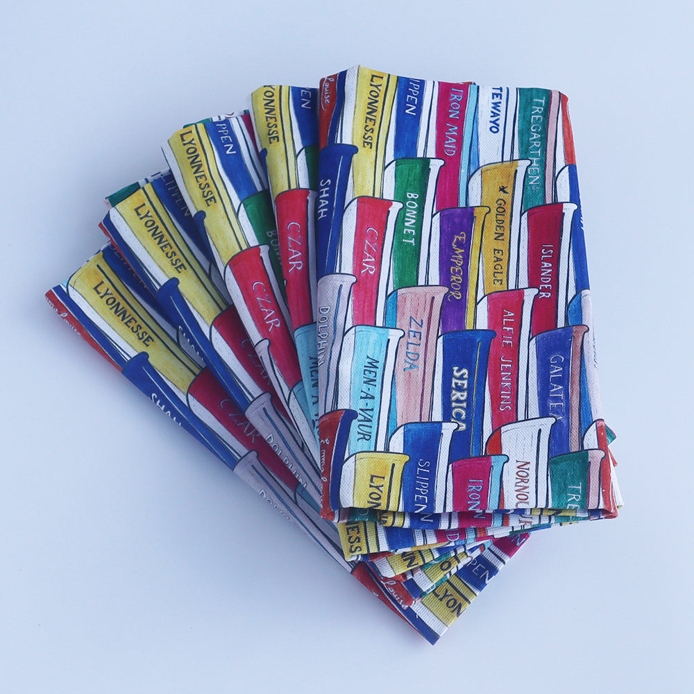 Scilly Gigs Tea Towel