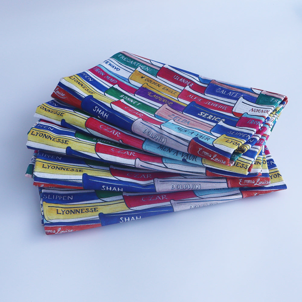 Scilly Gigs Tea Towel