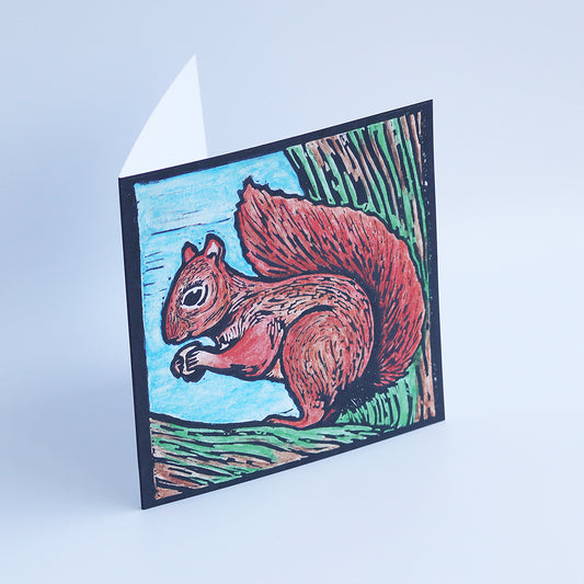 Tresco Squirrel Card