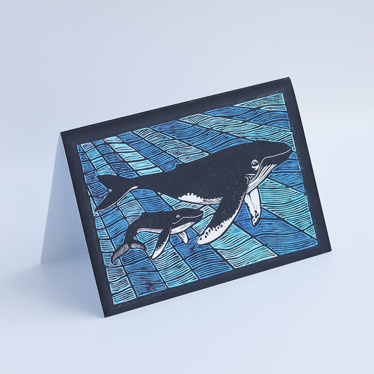 Humpback Whales Card