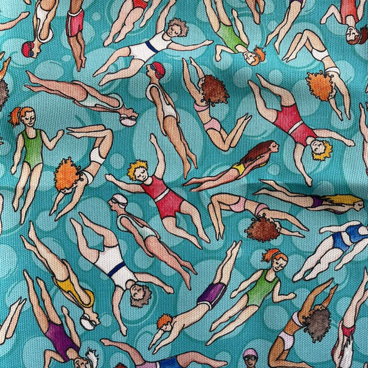 Scilly Swimmers Tea Towel